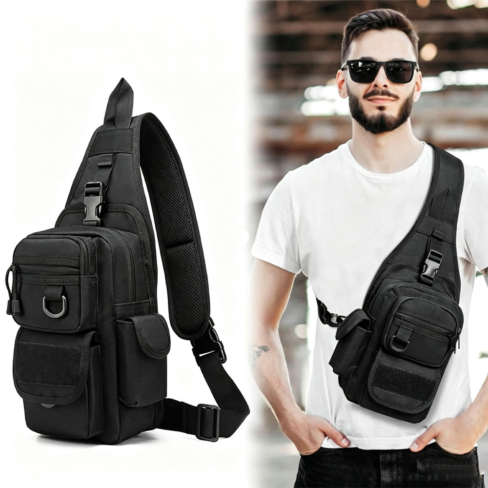 Edc Concealed Carry Backpack - Tactical Pistol Bag Gun Bag Concealed