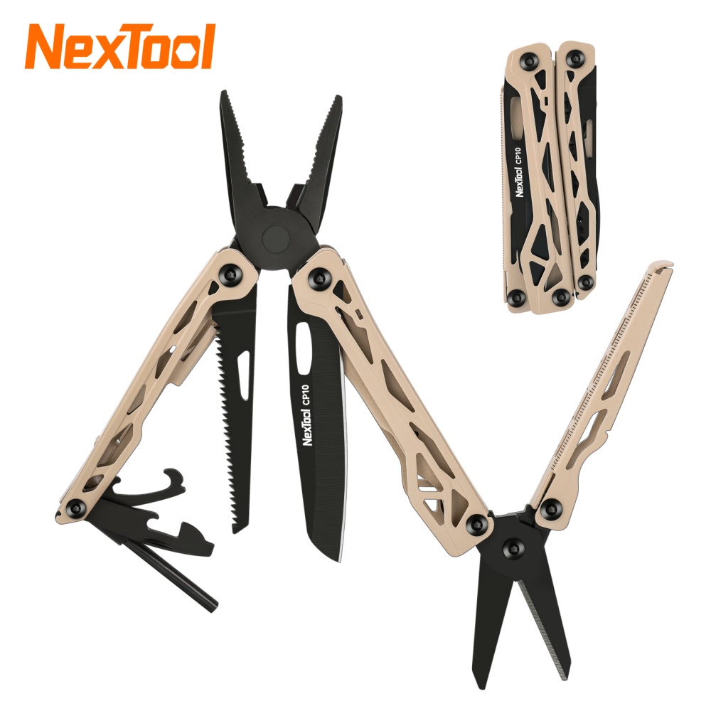 Edc Carry Knife - NexTool Camper Pliers CP10 12 Functions