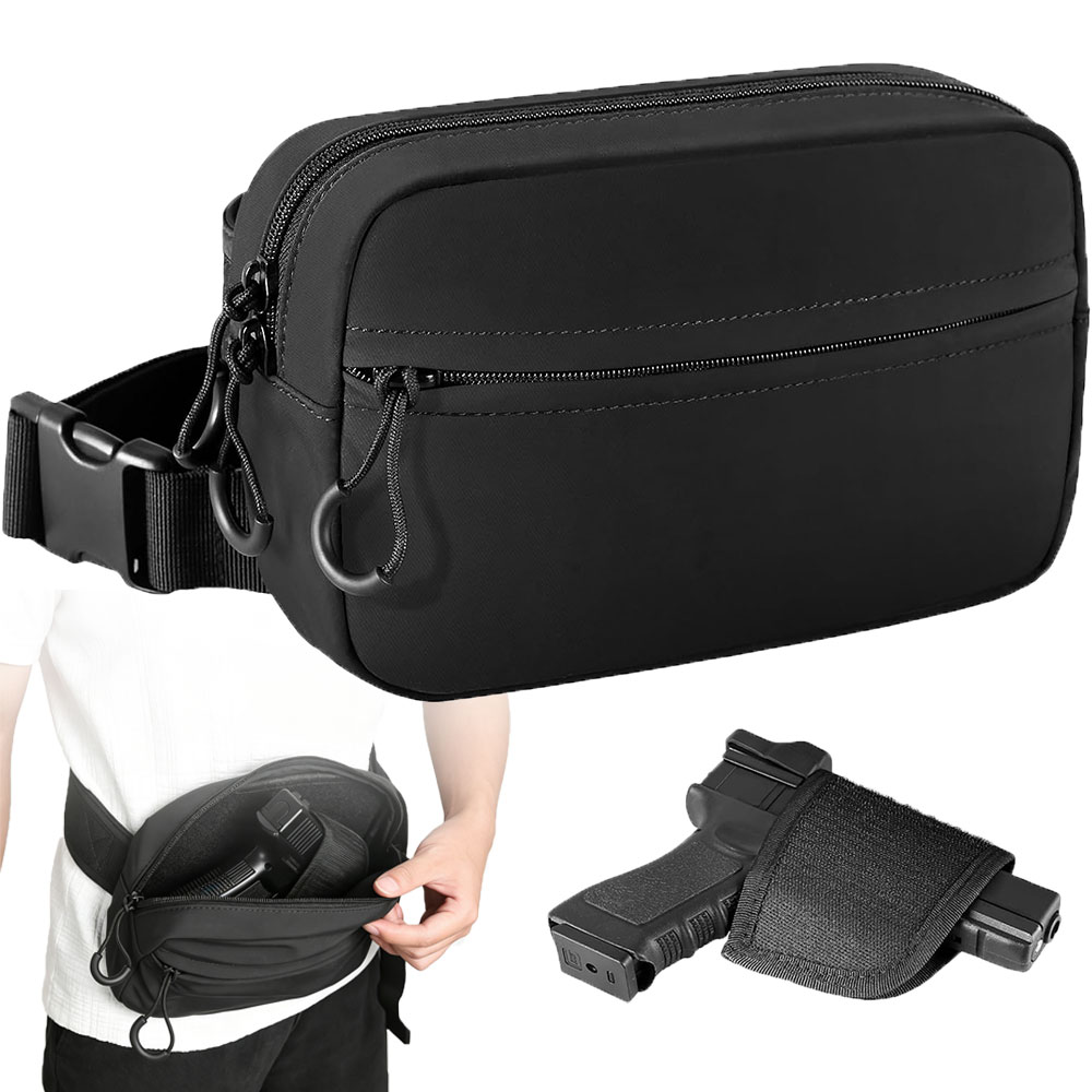 Edc Pistol Carry Bag - Gun Bag Concealed Carry Waist Bag