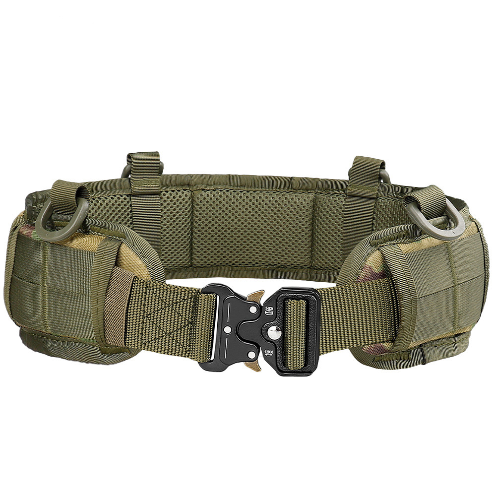 Edc Carry Belt - Quick Release Tactical Nylon Belt Metal