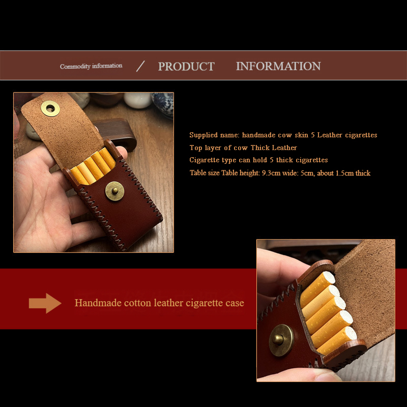New Leather Smoking Cigarettes - đánh giá và giá Lighter Insert Zippo