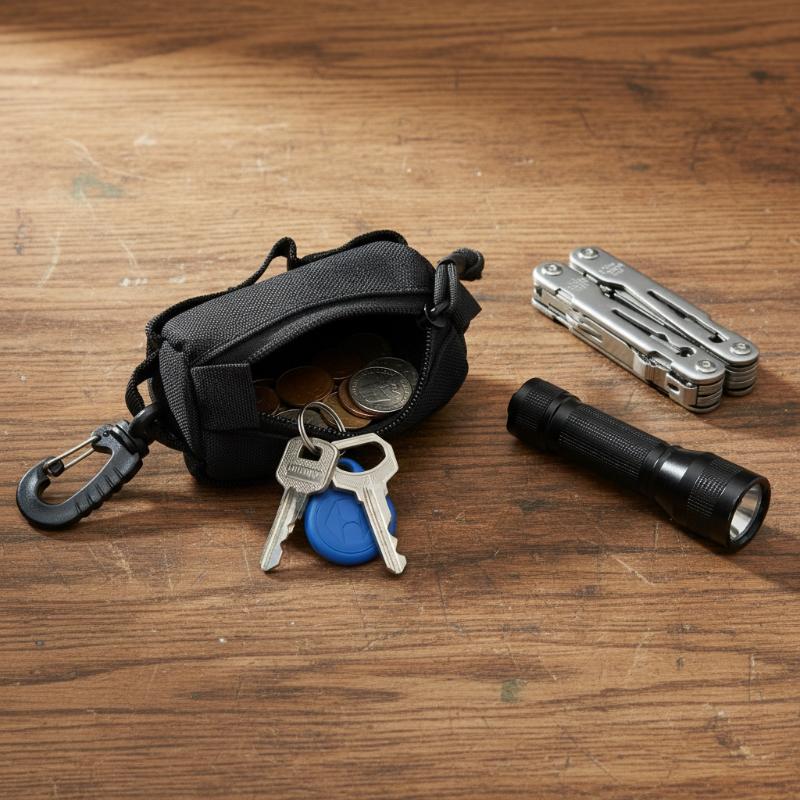 Outdoor EDC Pouch, Zipper Key  - đánh giá và giá Edc Able Carry
