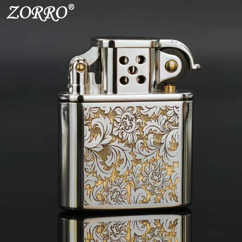 Zorro Z506 Bright Chrome Keros - đánh giá và giá Lighter Insert Zippo