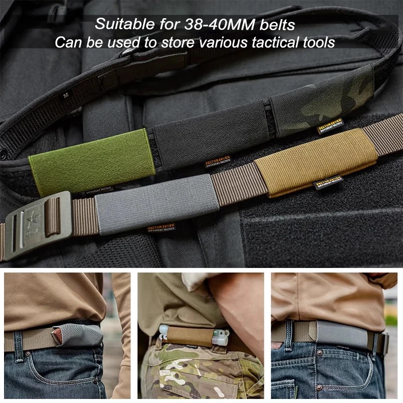 2pcs Belt Sleeve Elastic Loop  - đánh giá và giá Edc Carry Belt