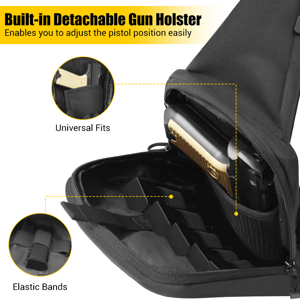 Tactical Pistol Gun Bag Concea - đánh giá và giá Edc Pistol Carry Bag