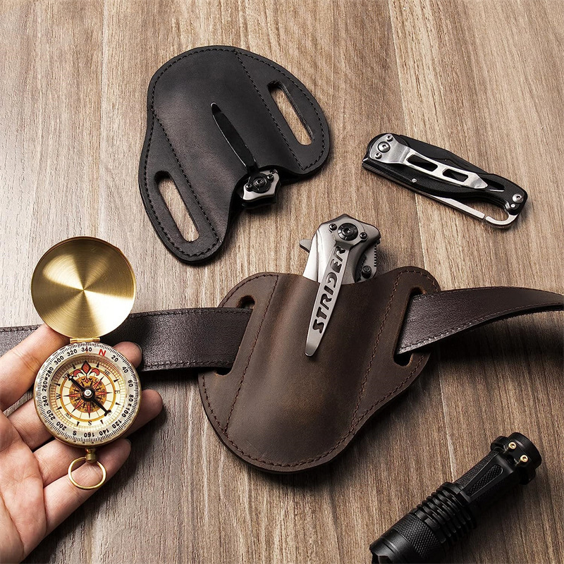 Genuine Leather Case For Foldi - đánh giá và giá Edc Carry Belt