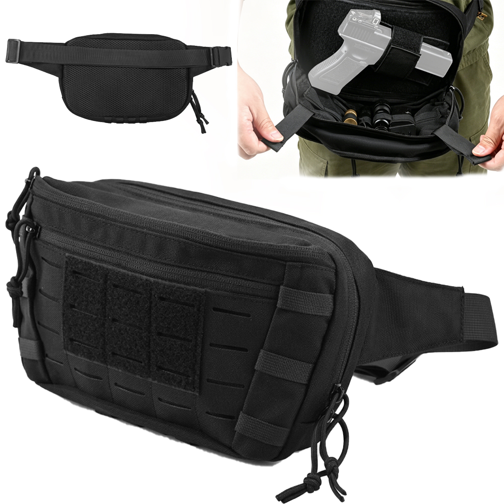 Tactical Pistol Waist Bag CCW  - đánh giá và giá Edc Pistol Carry Bag