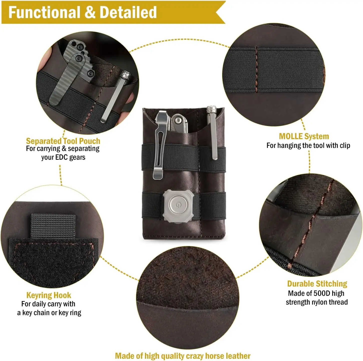 VIPERADE PL5 EDC Organizer Pou - đánh giá và giá Edc Daily Carry