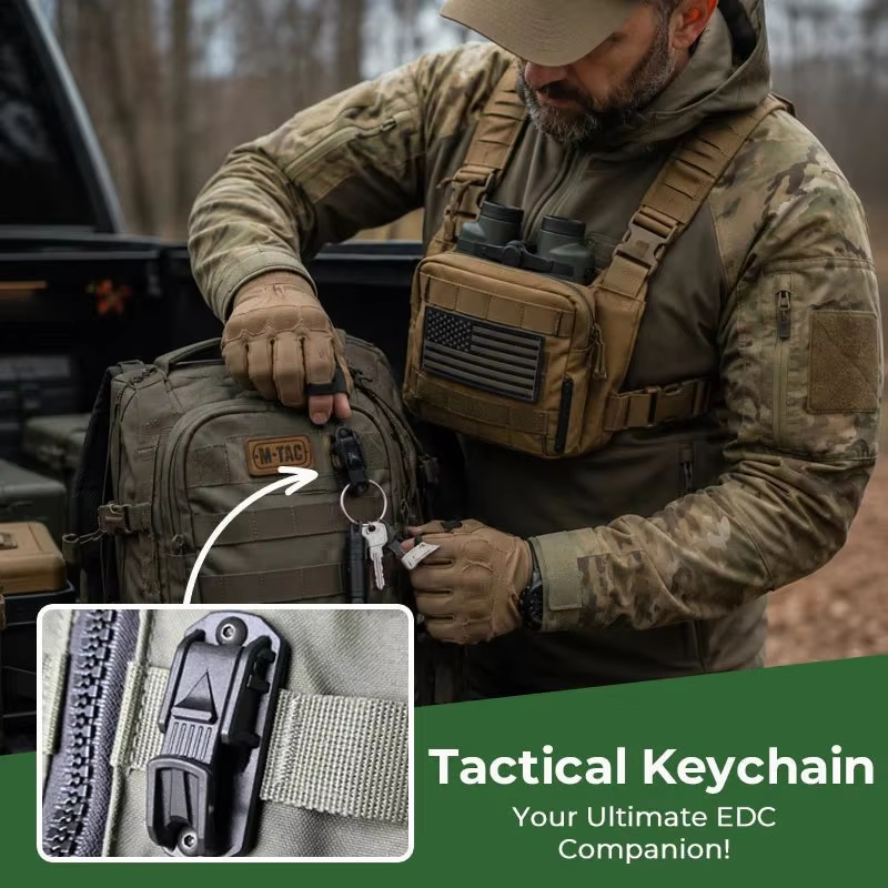 Plastic Tactical Key Ring Clip - đánh giá và giá Edc Carry Belt