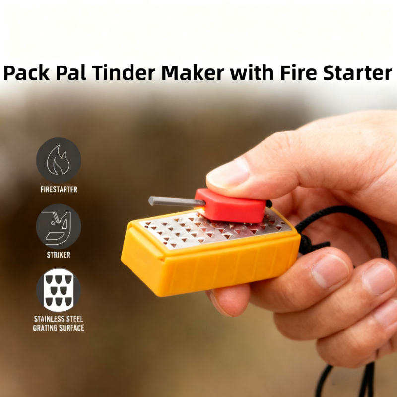 Lightweight Tinder Maker with  - đánh giá và giá Ferro Rod Striker