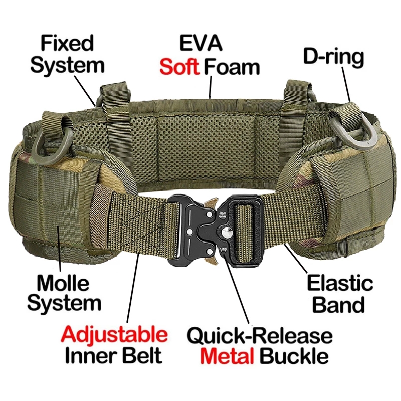 Quick Release Tactical Nylon B - đánh giá và giá Edc Carry Belt
